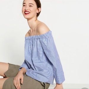 Zara Off Shoulder Top